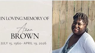 UPDATED Memorial slideshow for Anna Brown