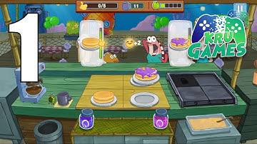 SpongeBob: Krusty Cook-Off Gameplay Walkthrough #1 (Android, IOS)