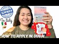How to Apply Schengen Visa to Italy in Dubai |CKGS Application Center