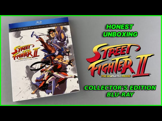 Street Fighter II: The Animated Movie 'Collector's Ed.' Blu