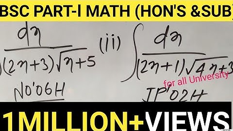 INTEGRAL CALCULUS//integration of one upon linear multipled square root linear (part-10):BY A.K sir