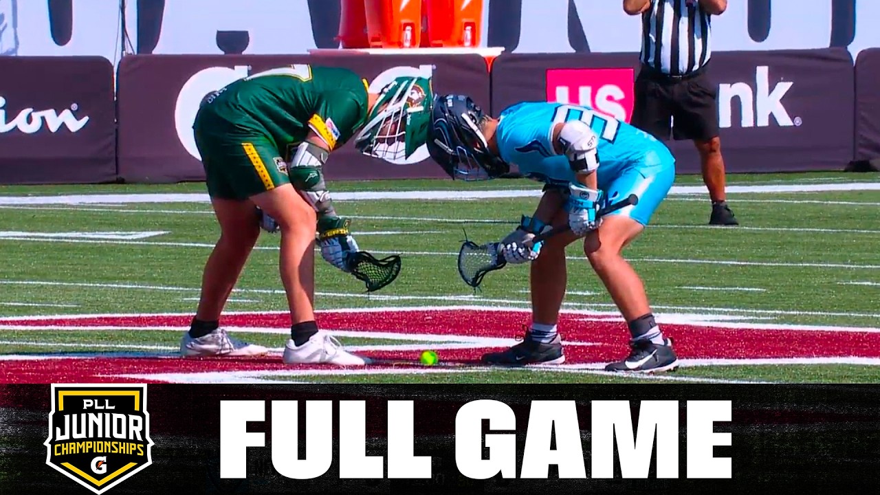 2025 U14 PLL Junior Championship FULL GAME: New York Atlas vs. California Redwoods