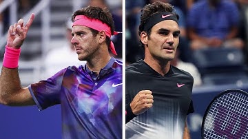 2017 US Open: Federer vs. Del Potro Practice