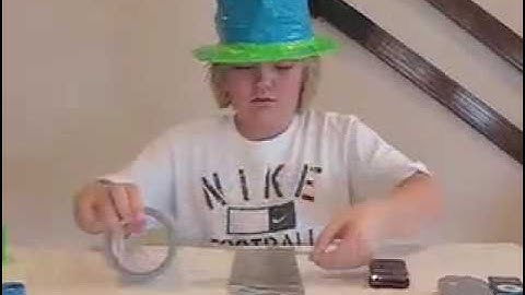 How to make a duct tape case for your cell phone or iPod PART 1