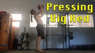 Pressing Big Red