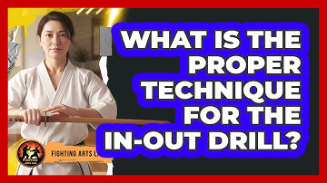 What Is The Proper Technique For The In-Out Drill?