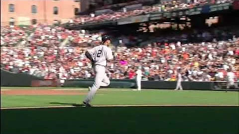 2012/09/09 Jeter's two-run homer