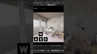 Navigating 3D Scenes in Blender like a Game #BlenderTutorial#GameDev#3DModeling#BlenderNavigation
