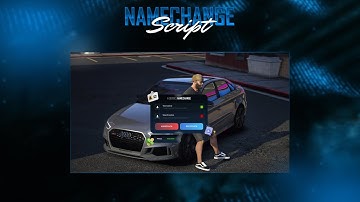 [FIVEM/ESX] A_NAMECHANGE | FREE NAMECHANGE SCRIPT