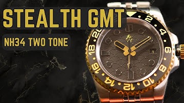 NH34 GMT Build – Stealth Two Tone