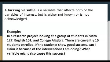 Observational Studies vs Designed Experiments