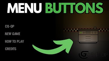 Simple Menu Buttons in 45 SECONDS! - GDevelop