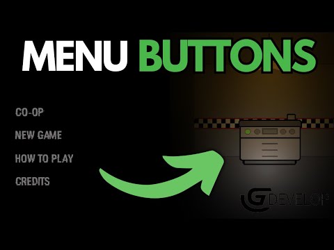 Simple Menu Buttons in 45 SECONDS! - GDevelop