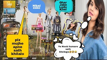 Random 3 Players Call Me Noob | I Challenge for 1 Vs 3 TDM Challenge (part2) | Random Girl Squad