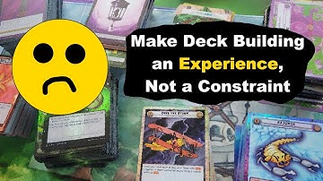 Why TCG Deck Building is Bad for New Players