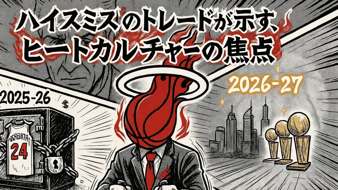 ハイスミスのトレードが示唆する、ヒートカルチャーの焦点