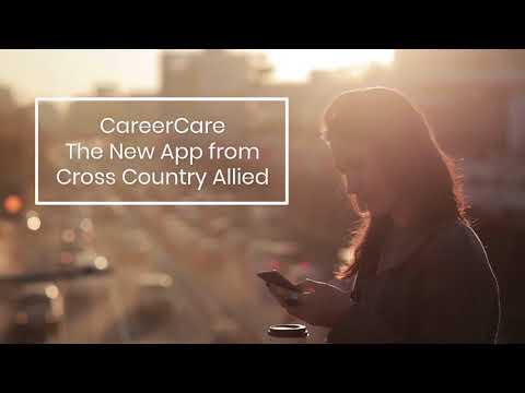 Cross Country Healthcare CareerCare App