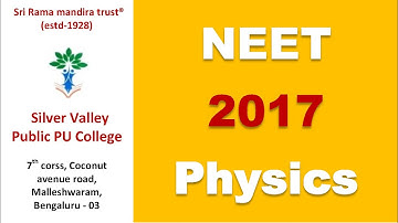 NEET physics 2017: full paper discussion/ time saving methods/ from NR physics classes