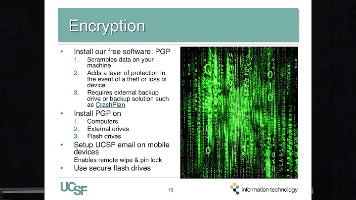 Timothy Hoffman on IT Security