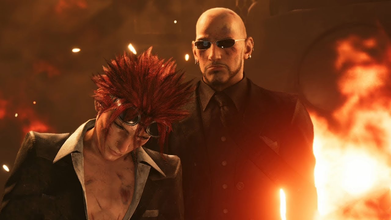 FFVII Remake Rude & Reno Boss Fight (Hard Mode) - YouTube