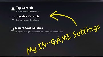 My In-game settings | Vainglory