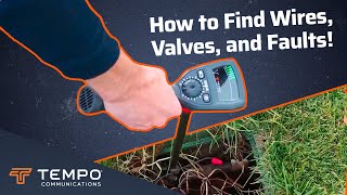 Step-by-step Instructions to find Irrigation Wires, Valves & Faults w/ the 521E Wire & Valve Locator