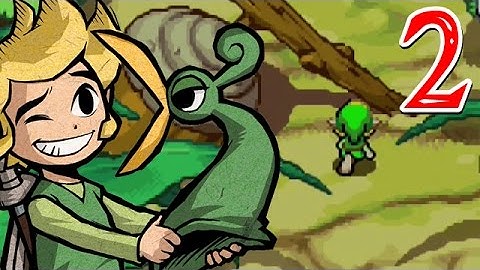 FIRST DUNGEON | The Legend Of Zelda The Minish Cap (Blind) (WII U) Part 2
