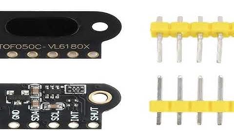 TOF050C 400C Laser Distance Sensor Module TOF Time-of-flight Distance IIC Output for Arduino VL6180