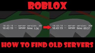Petition · Bring back the old Game server/instance list on Roblox. ·