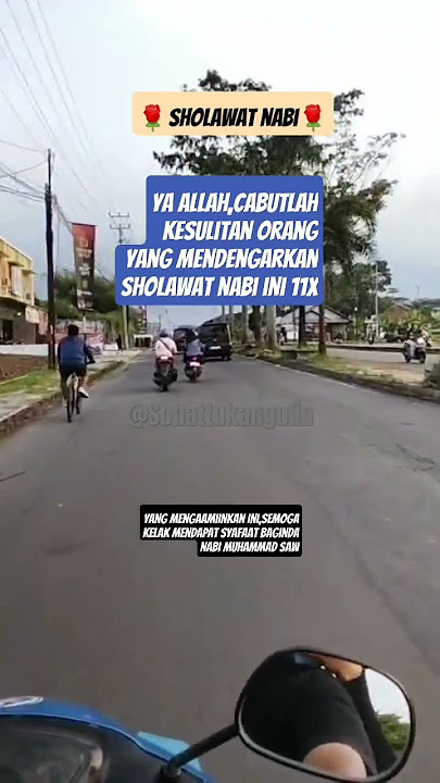 YA ALLAH,‼️CABUTLAH KESULITAN ORANG YANG MENDENGARKAN SHOLAWAT INI 11X‼️#shorts#sholawatnabi#doa#fyp