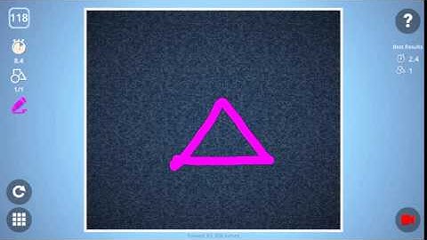 Check out how I solved level 118 in Brain It On! #BrainItOn