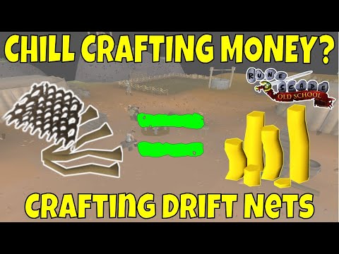 CRAFTING Drift Nets For 1 Hour