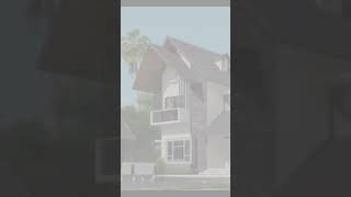 Kerala house design - Tropical - Scandinavian mixed