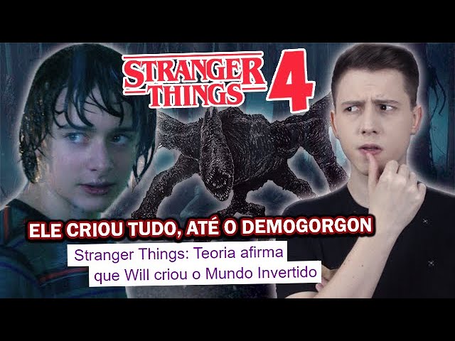 STRANGER THINGS 4: Will Byers CRIOU O DEVORADOR DE MENTES 