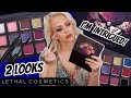 NEW Lethal Cosmetics MIDNIGHT SERENADE Palette Review + 2 Looks Tutorial | Steff&#39;s Beauty Stash