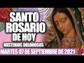SANTO ROSARIO DE HOY MARTES 07 DE SEPTIEMBRE DEL 2021♥️🙏🏻MISTERIOS DOLOROSOS EL SANTO ROSARIO DE HOY