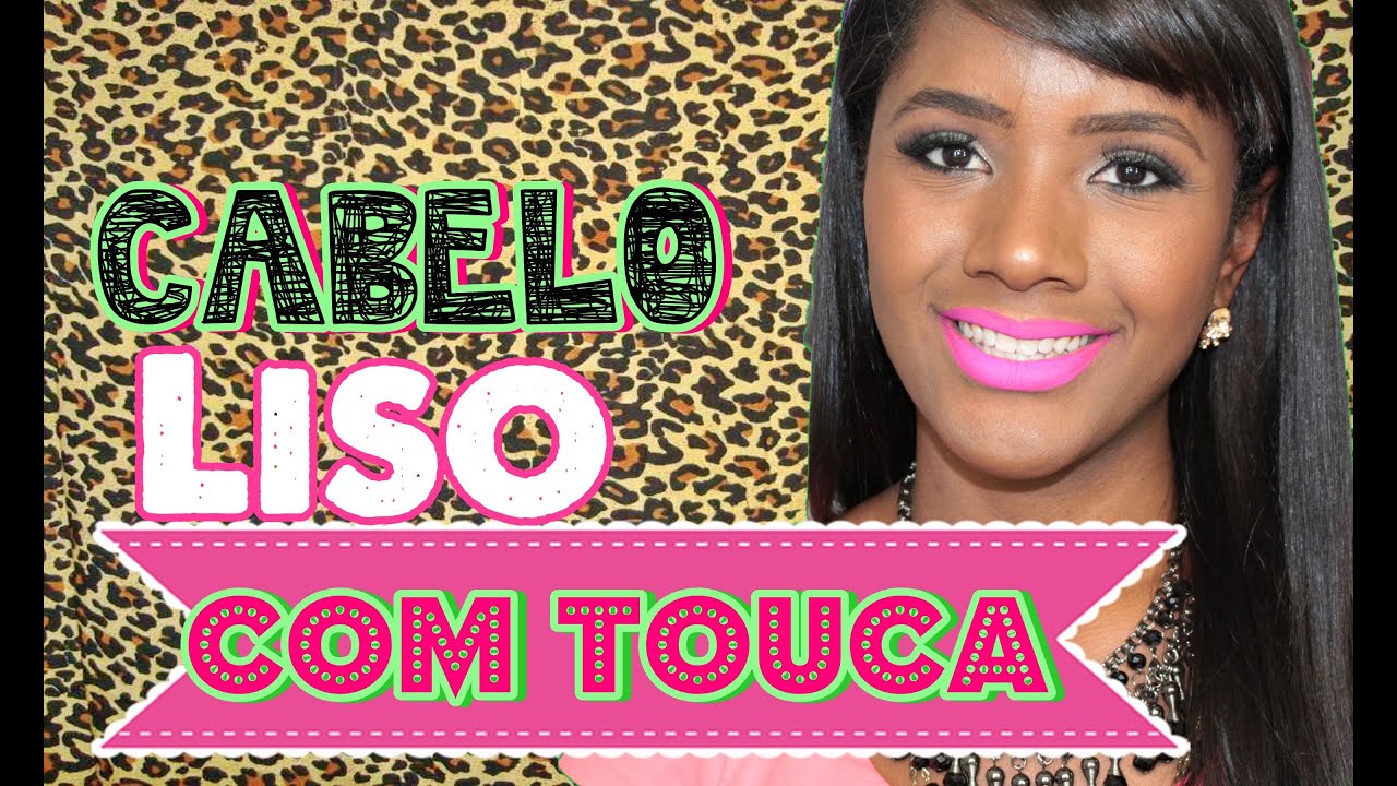 COMO FAZER TOUCA - para manter o cabelo liso