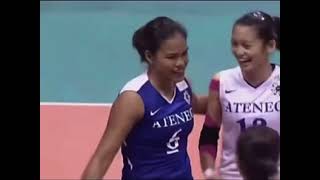 Dzi Gervacio’s multiple aces and Boom Gonzales seems biased during UAAP season 75 #shortvideo