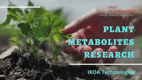 Detailed Analysis of Plant Metabolites With IROA Technologies