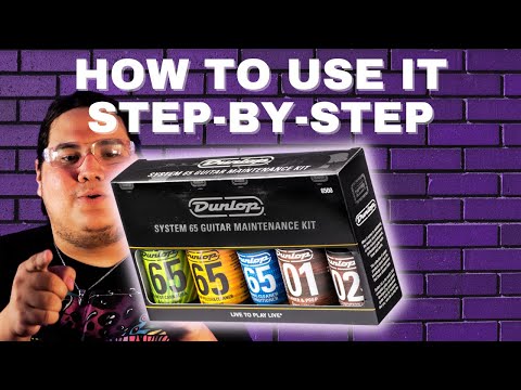 HOW TO use Dunlop System 65 Guitar Maintenance Kit