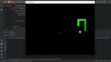 Java Snake Game Project Demo