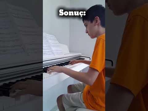 Küçüğüm Piyano Hazırlık Ve Sonuç Piano Pianomusic Müzik
