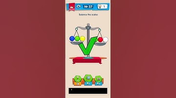 IQ Boost Level 37🎉 Balance the scale #gaming #puzzlegame #trending #imrankhan #imrankhanpti #gaming