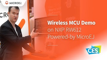 NXP RW612 Wireless MCU Demo at #CES2024 - MicroEJ