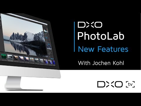 New features in DxO PhotoLab