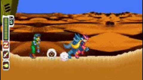 Megaman Zero - No Hits Walkthrough - Find Shuttle