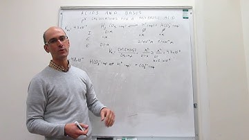 pH calculation for a polyprotic acid