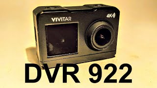 Vivitar DVR922 4K Dual Screen Action Camera Impressions