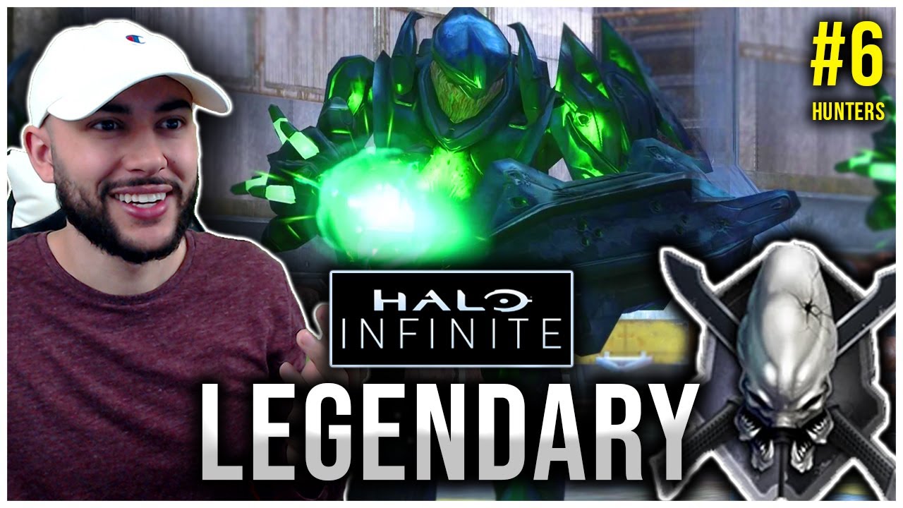 HUNTERS ARE BACK?! Halo Infinite LEGENDARY Campaign Playthrough Part 6 ...