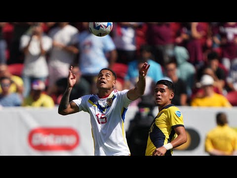 Ecuador pierde en su estreno en la Copa América con Venezuela.